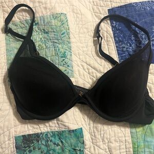ThirdLove black mesh push-up bra